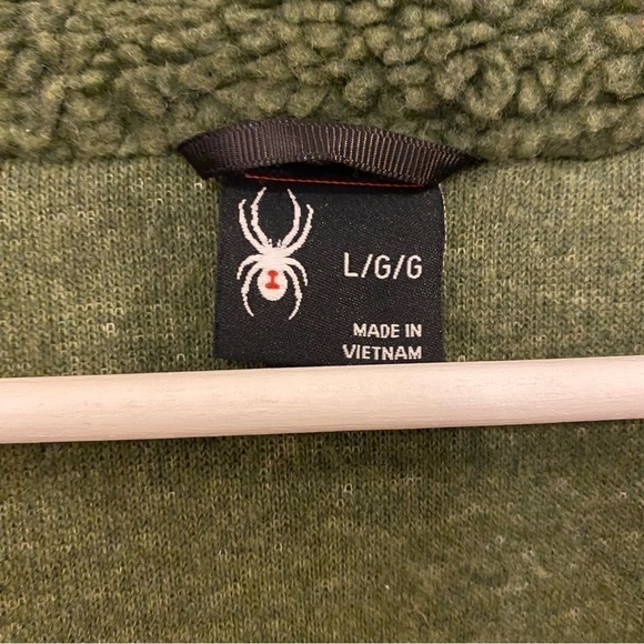 Spyder Men’s Sherpa Jacket Coat Moss Green SPFFD153-314 Size Large - Picture 5 of 6